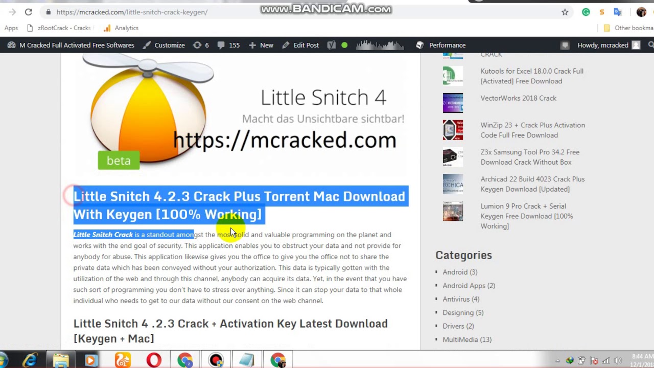 Little snitch 4.2.3 pre-cracked for mac